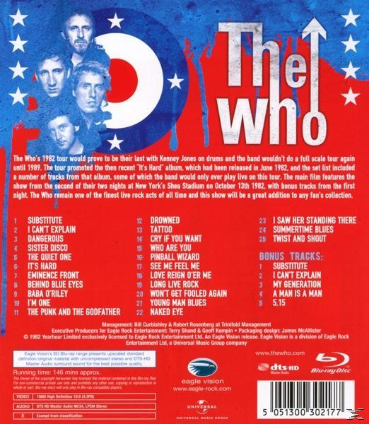 The Who - Live At Shea Stadium 1982  - (Blu-ray)