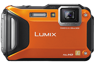 PANASONIC Lumix DMC-FT5 narancs digitális fényképezőgép
