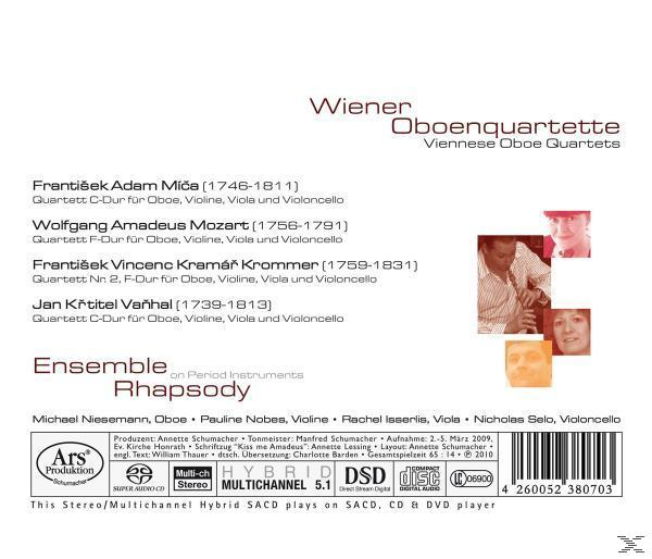 Ensemble Rhapsody - Wiener Oboenquartette  - (SACD Hybrid)