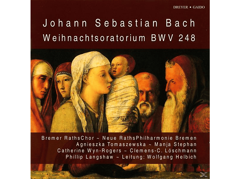 Helbich/Bremer Rathschor/Neue Rathsphilharmonie BR - Weihnachtsoratorium - (CD)