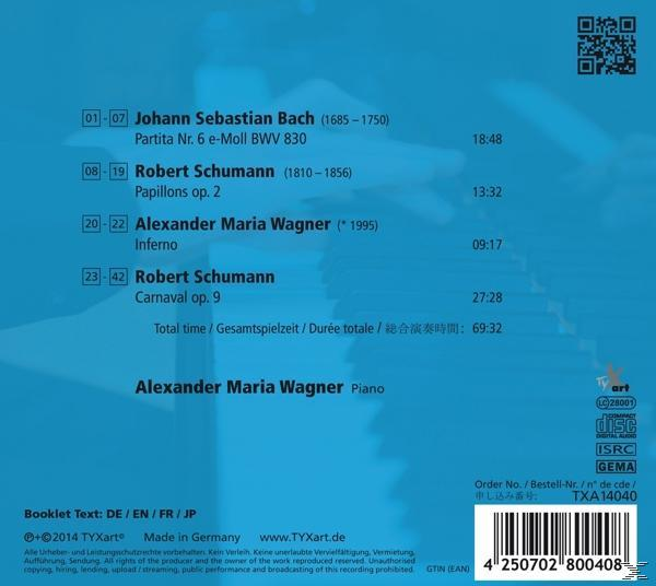 Alexander Wagner - Deja vu-Klavierwerke  - (CD)