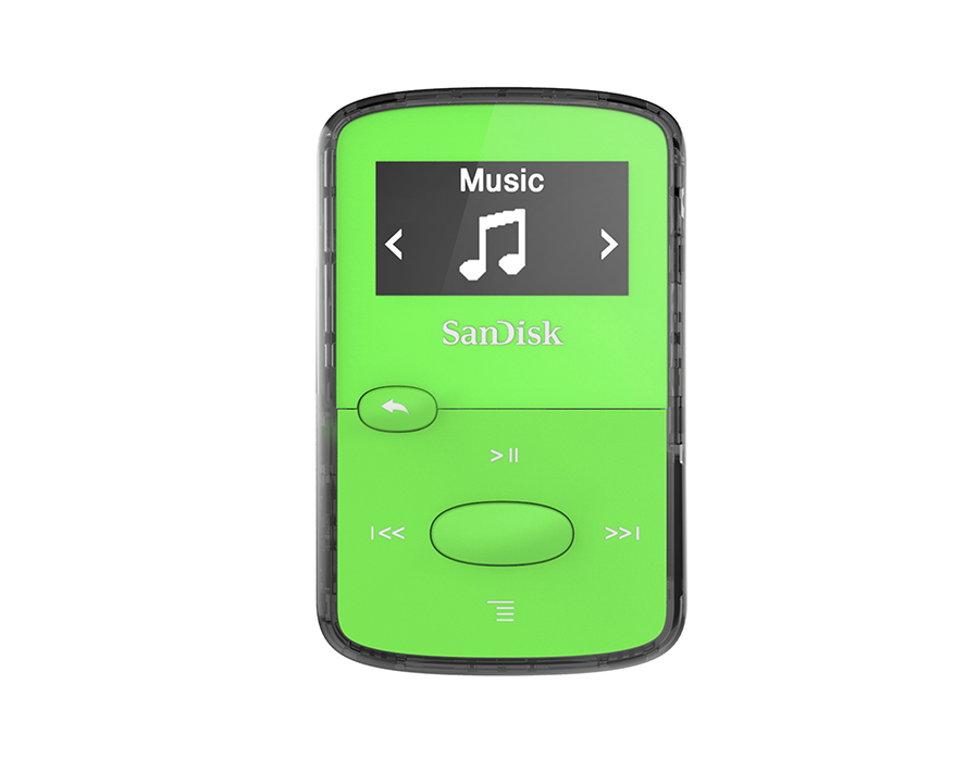 SANDISK SanDisk Clip Jam Mp3-Player (8 GB, Grün)