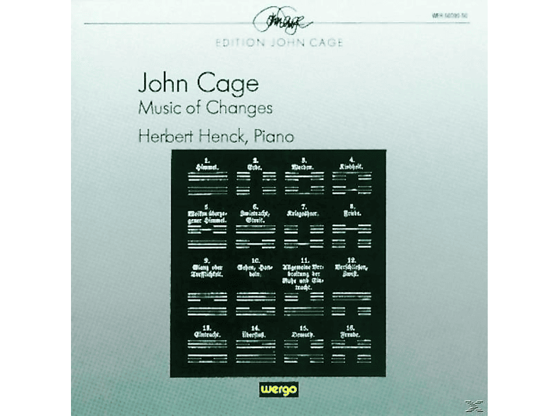 Herbert (piano) Henck, Henck Herbert - Music Of Changes - (CD)