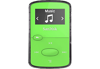 SANDISK SanDisk Clip Jam, verde - Lettore MP3 (8 GB, Verde)