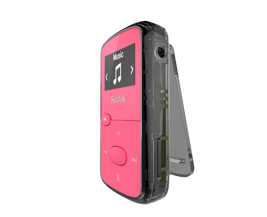 SANDISK SanDisk Clip Jam (8 Mp3-Player GB, Pink)