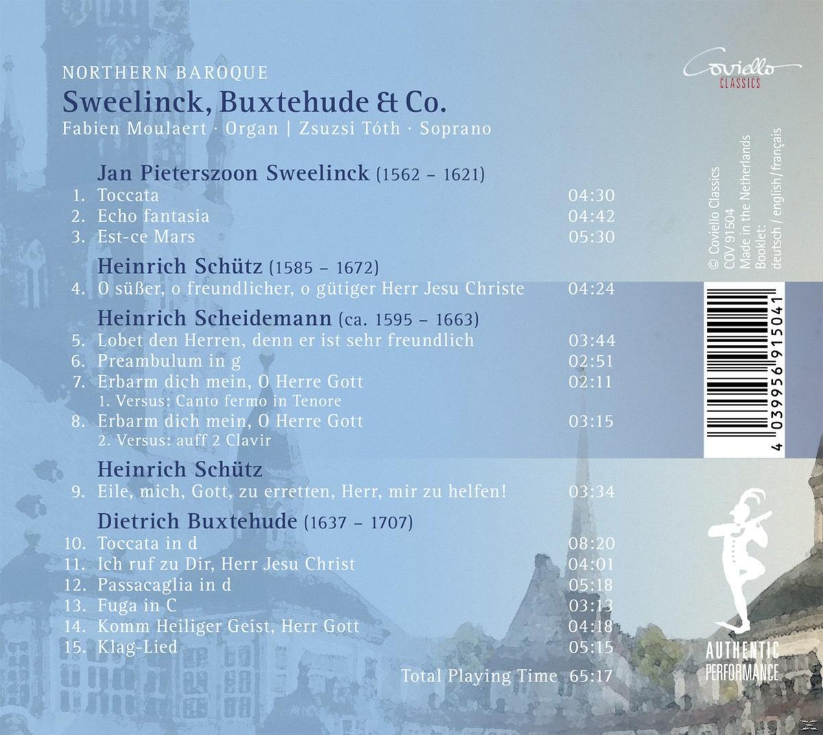 VARIOUS - Sweelinck, Buxtehude & Co.-Norddt.Barockmusik  - (CD)