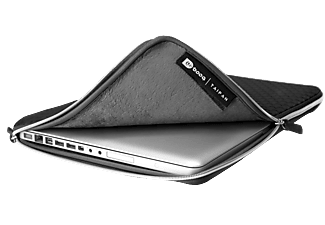 BOOQ TSP13-BLK Taipan Notebooktasche Sleeve für Universal Plush/Neoprene, Schwarz