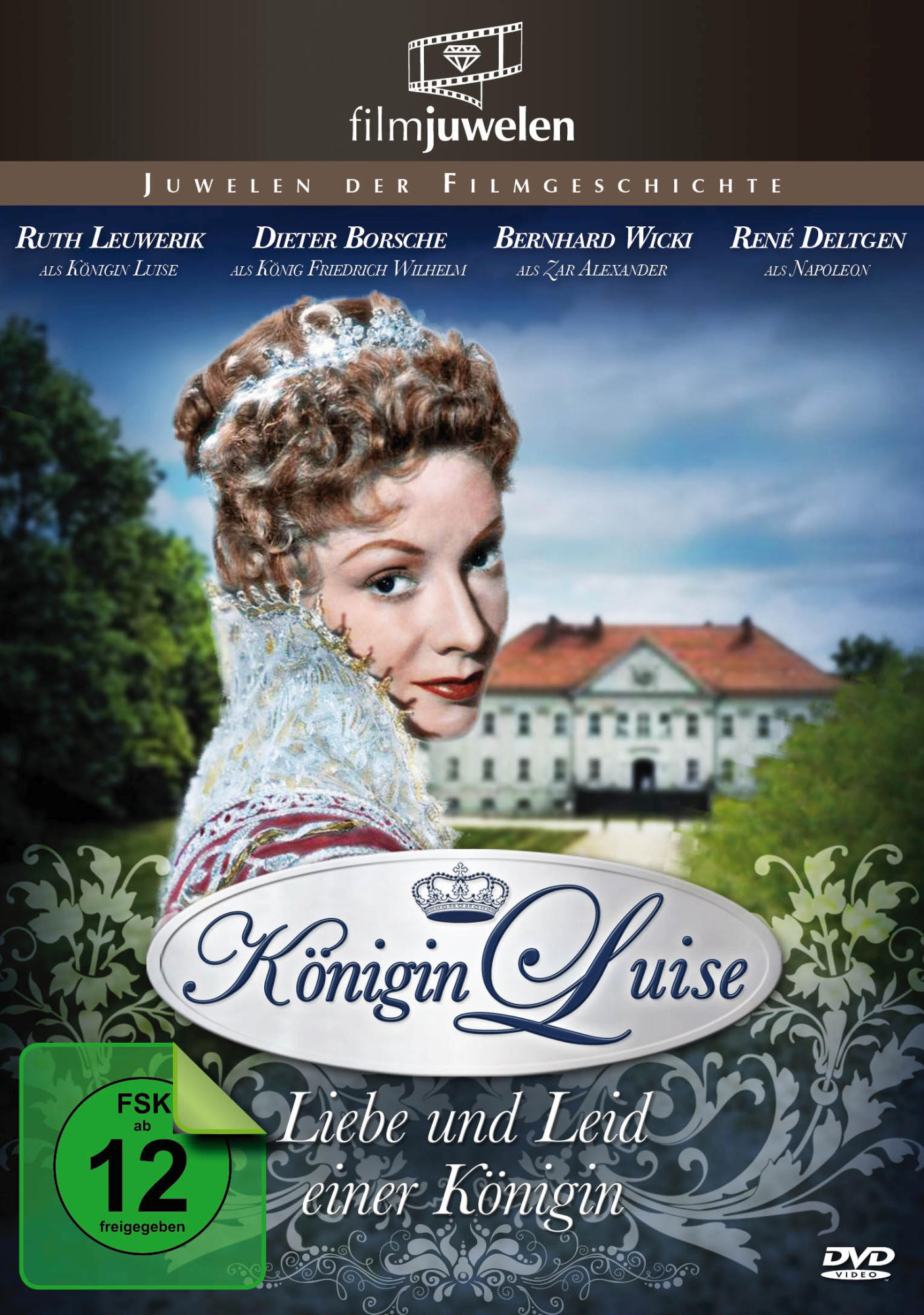 DVD-Cover eines Films mit einer Frau und Text.