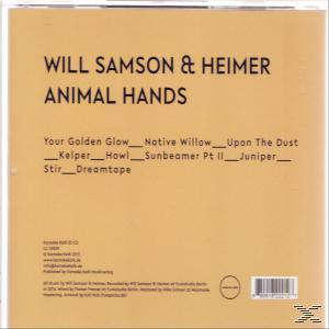 Will Samson, Heimer - Animal Hands  - (CD)
