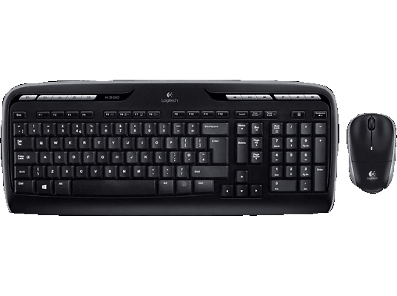 LOGITECH Draadloos toetsenbord + Draadloze muis MK330 QWERTZ