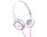 PIONEER SE-MJ512-PW fejhallgató, pink-fehér