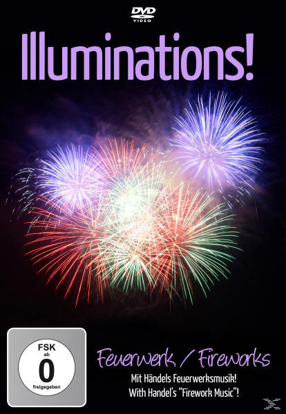 DVD-Cover von Feuerwerk mit Text 'Illuminations! Feuerwerk / Fireworks'.