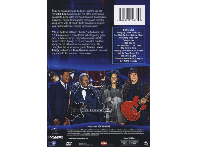 Live B B King Auf Dvd Online Kaufen Saturn A sudden blazing bar fire on a cold twist, arkansas night leads to the naming of one of the world's most famous guitars, b.b. saturn
