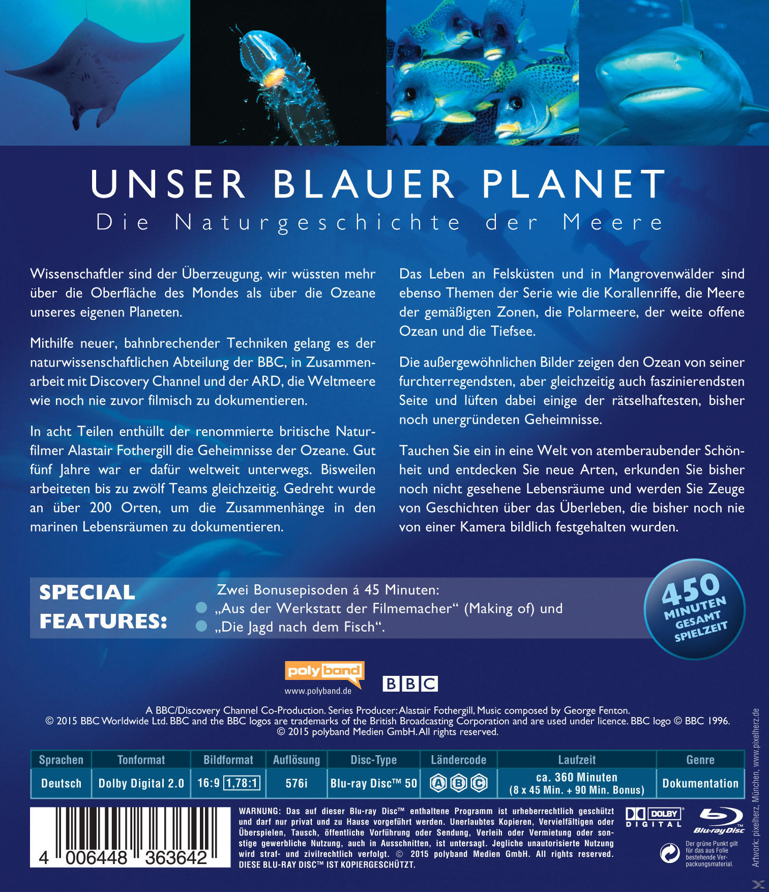 Unser blauer Planet - Die komplette Serie Blu-ray