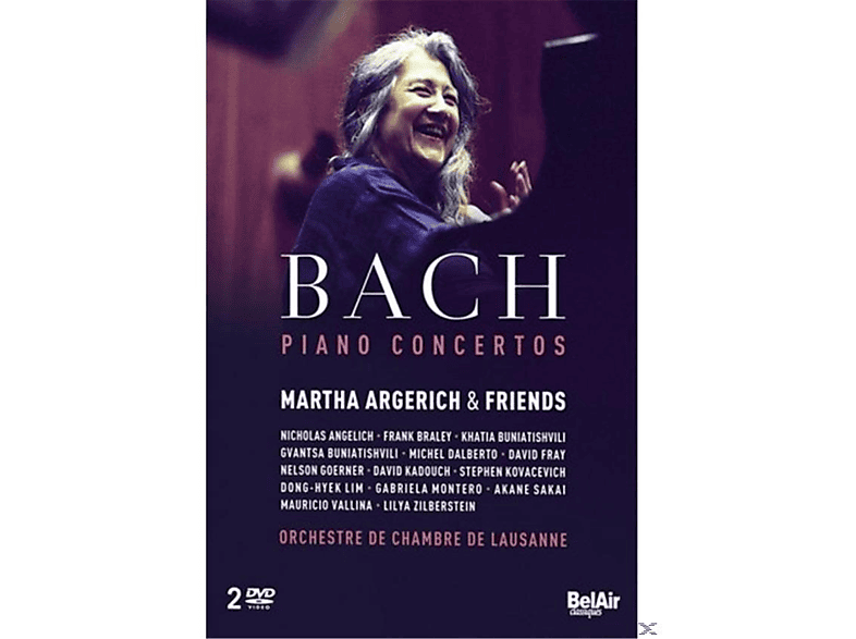 Martha Argerich, Gvantsa Orchestre De Chambre De Lausanne, VARIOUS - Klavierkonzerte  - (DVD)