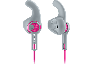 PHILIPS SHQ1300PK/00 sport fülhallgató, pink
