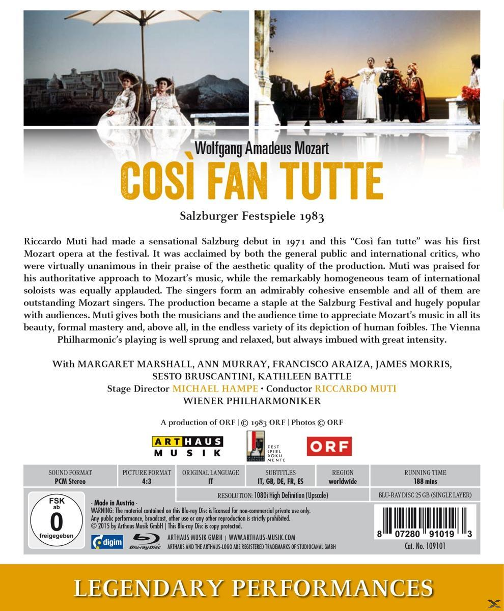 VARIOUS - Cosi Fan Tutte - (Blu-ray)