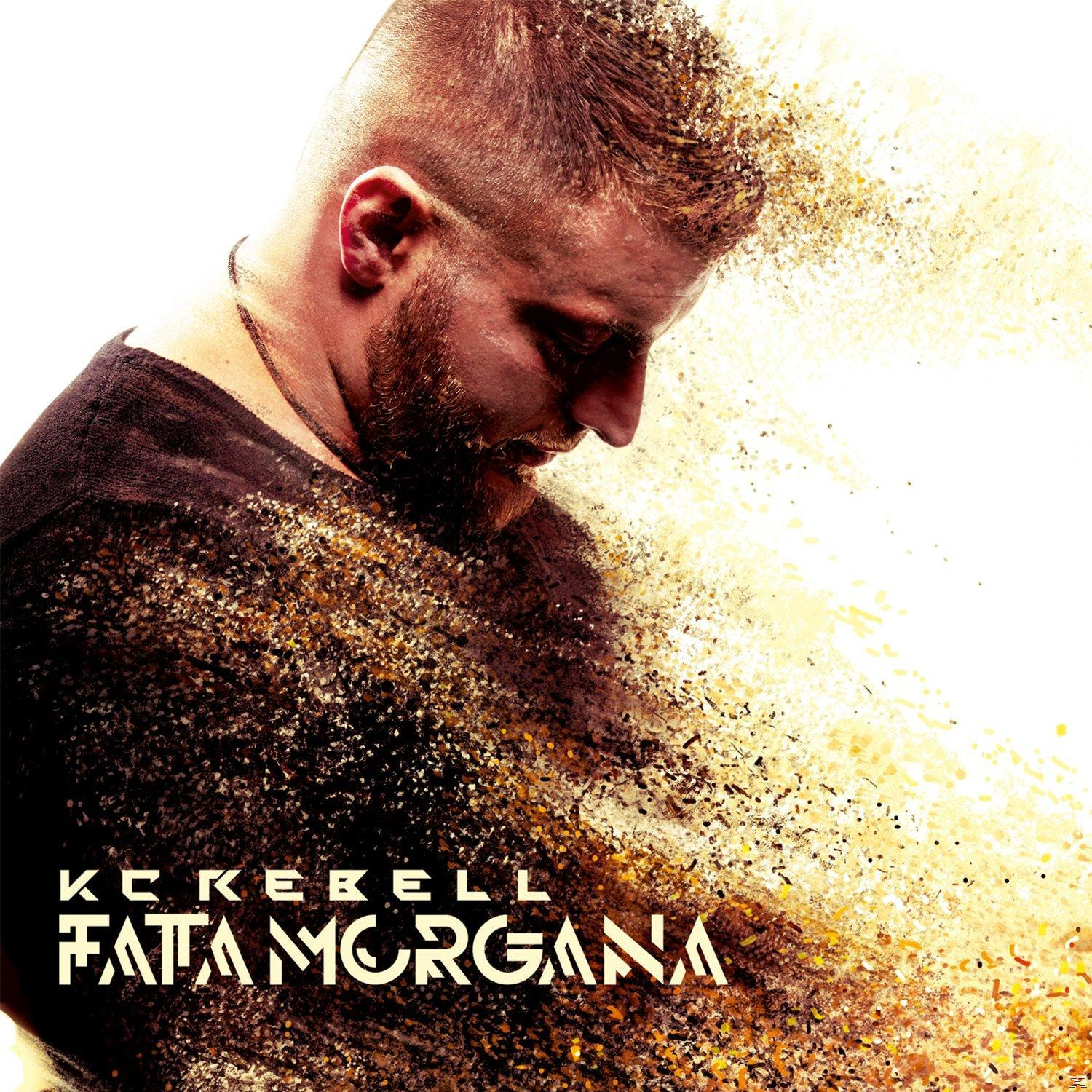 Albumcover: 'Fata Morgana', KC Kekell, Mann, Bart, Explosionseffekt.