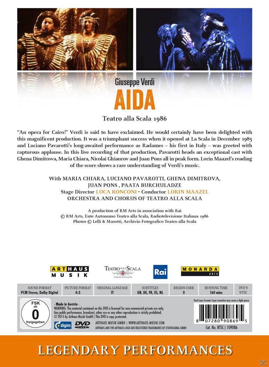 VARIOUS, Orchestra And Chorus Of Teatro Alla Scala - Aida  - (DVD)
