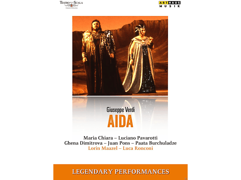 VARIOUS, Orchestra And Chorus Of Teatro Alla Scala | Aida - (DVD ...