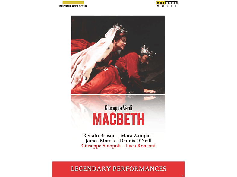 Mara Zampieri, James Morris, Dennis Renato Macbeth Bruson Berlin, Orchester (DVD) Oper - Deutschen Der O\'neill, 