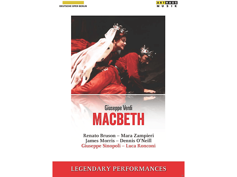 Berlin, Oper - Dennis O\'neill, James Mara Bruson Renato Morris, Orchester Zampieri, Deutschen Der (DVD) Macbeth -