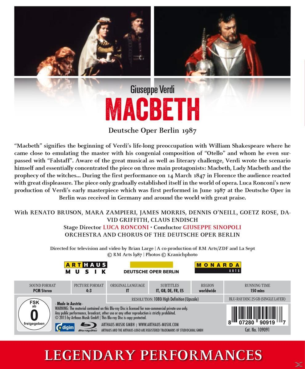 Bruson/Zampieri/Morris/O\'Neil/Sinopoli/+ - Macbeth (Blu-ray) 