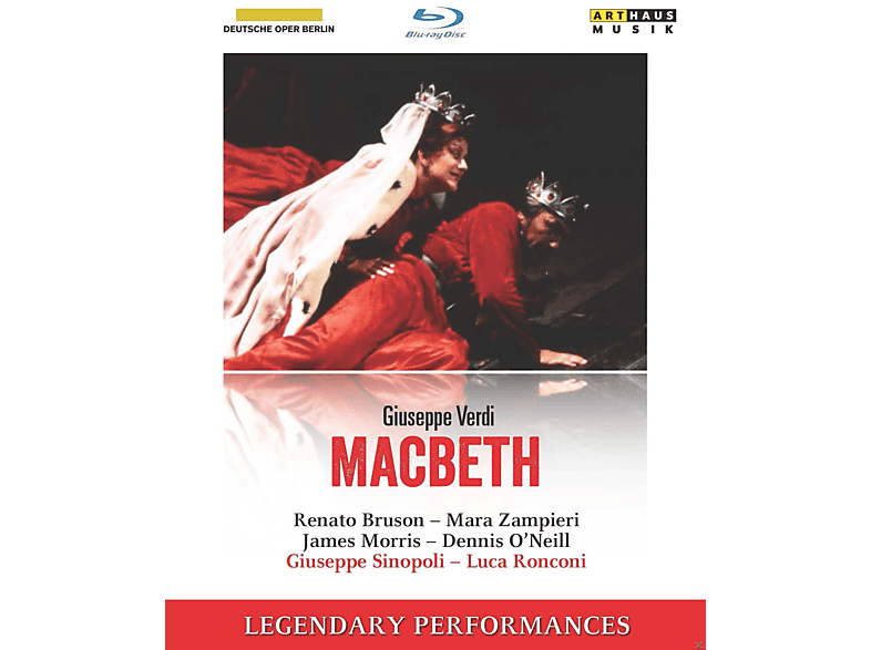 Bruson/Zampieri/Morris/O\'Neil/Sinopoli/+ - Macbeth  - (Blu-ray)