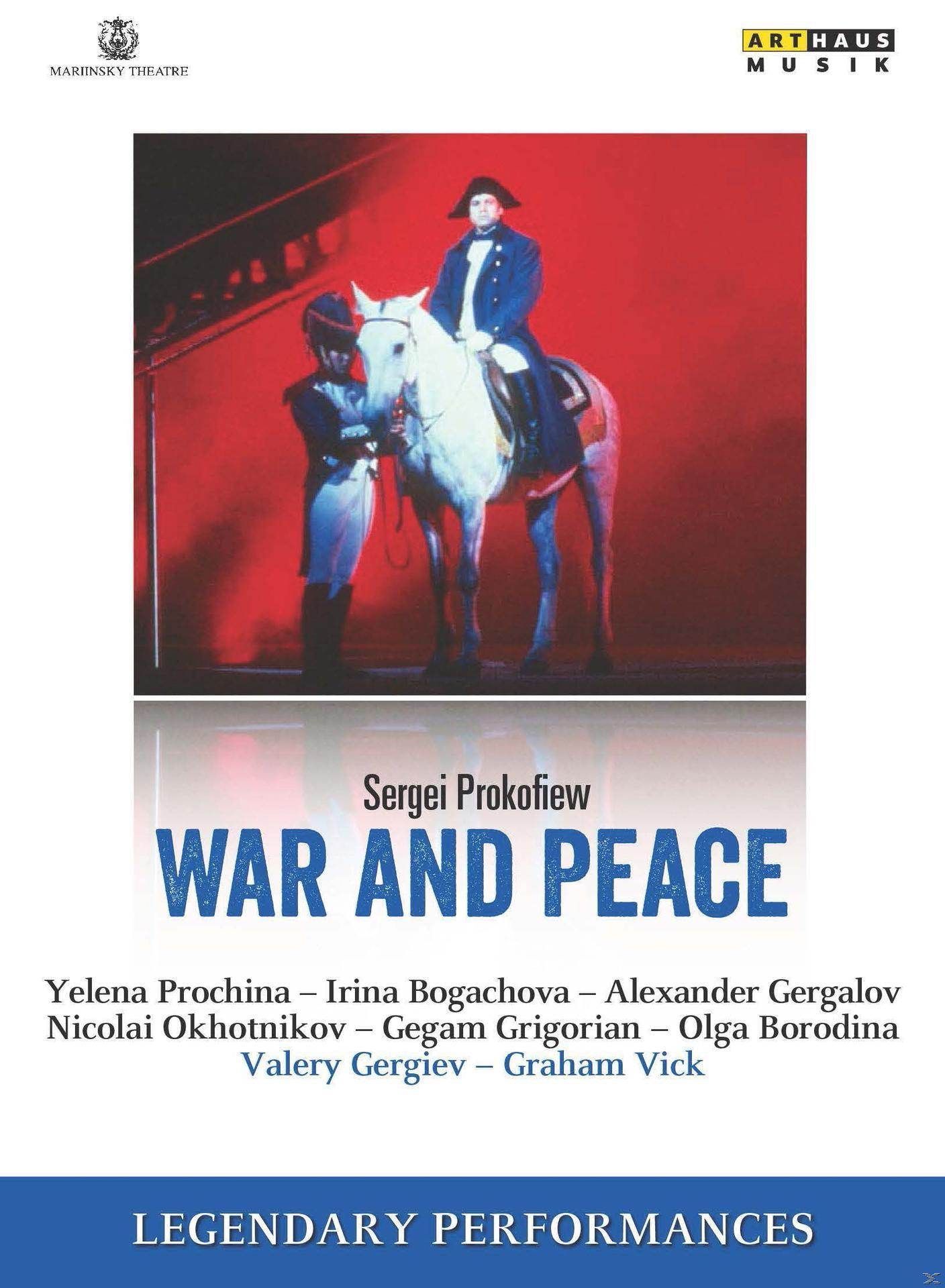 Alexander Gergalov, Elena Prokina, Gegam - Olga Und Kirov - Borodina, Grigorian, (DVD) Vassily Gerelo, Krieg Orchestra Frieden