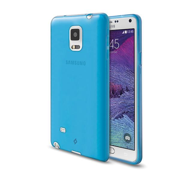 TTEC 2PNS10M Elasty SuperSlim Samsung Galaxy Note 4 Uyumlu Koruma Kapağı Mavi