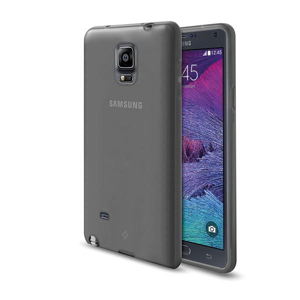 TTEC 2PNS10F Elasty SuperSlim Samsung Galaxy Note 4 Uyumlu Koruma Kapağı Füme