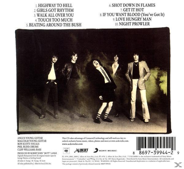 AC/DC - Highway To Hell/Fanpack  - (CD)