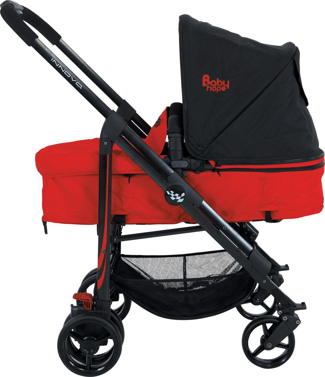 BABYHOPE BH3080 Innova Travel Puset Bebek Arabası Kırmızı