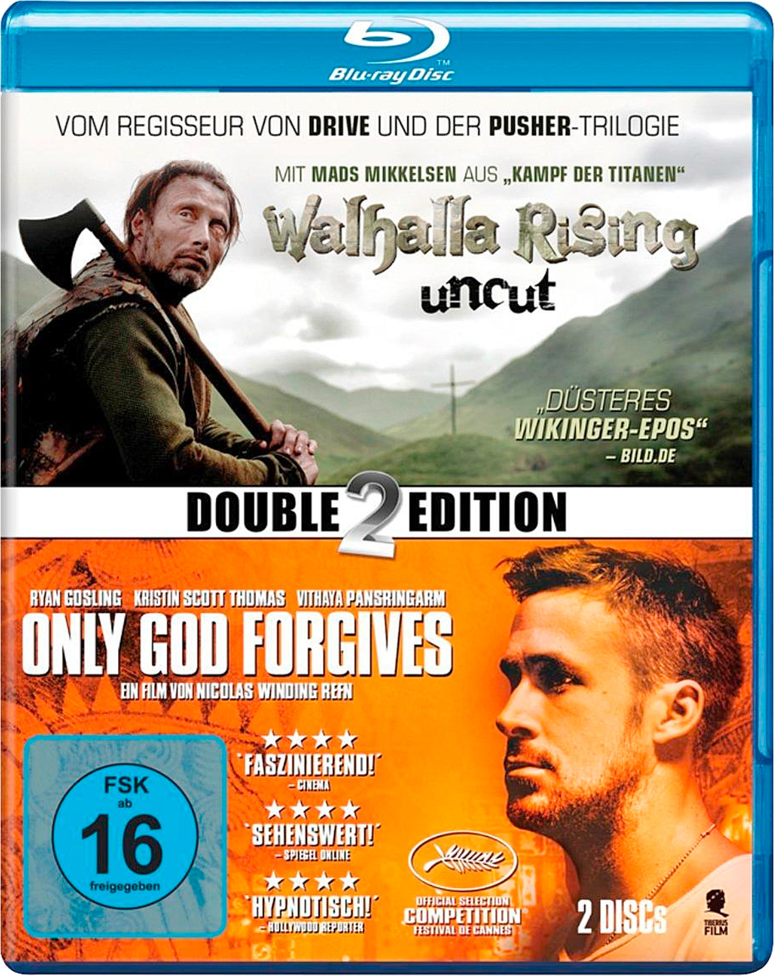 Only God Forgives & Walhalla Rising  Blu-ray