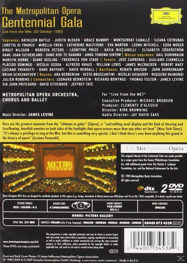 Ballet (DVD) Opera VARIOUS, - Metropolitan (1983) Chorus - Opera, \