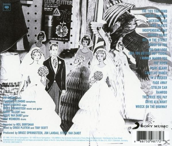 Albumcover mit einer Hochzeitsszene, einschließlich Bräuten und Bräutigamen.