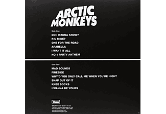 Arctic Monkeys Arctic Monkeys Am Limited Vinyl Lp Download Mediamarkt