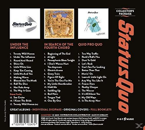 Status Quo - Collector's Package-Under Influence/Fourth Chord  - (CD)