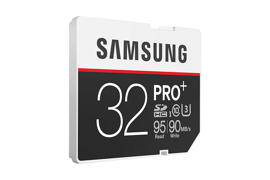 SAMSUNG PRO Plus, SDXC Speicherkarte, 32 GB, 95 Mbit/s