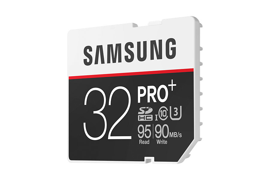 SAMSUNG PRO Plus, SDXC Speicherkarte, 32 GB, 95 Mbit/s
