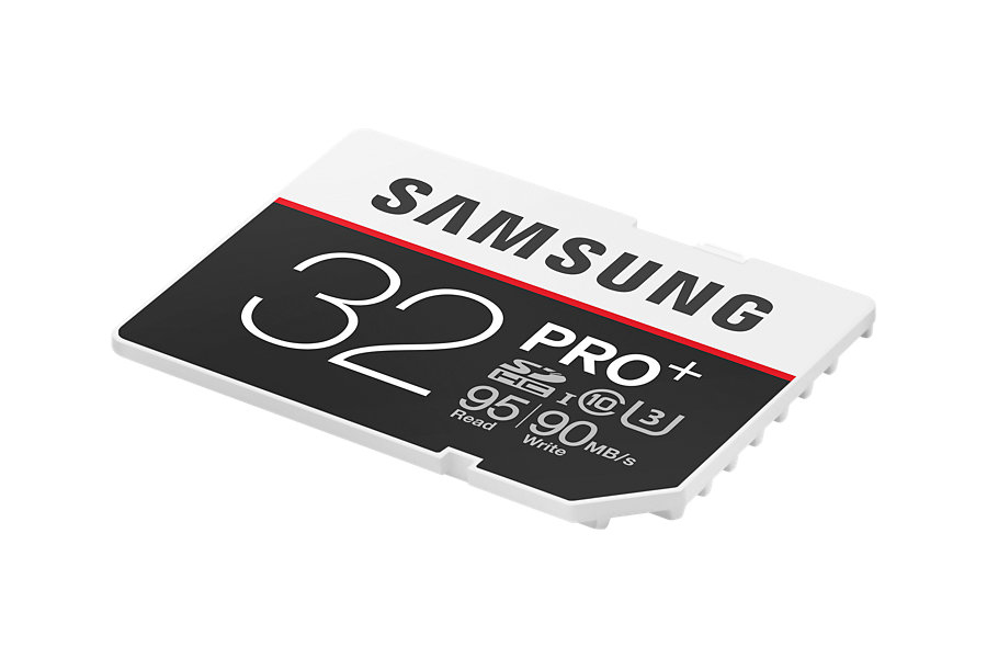 SAMSUNG PRO Plus, SDXC Speicherkarte, 32 GB, 95 Mbit/s