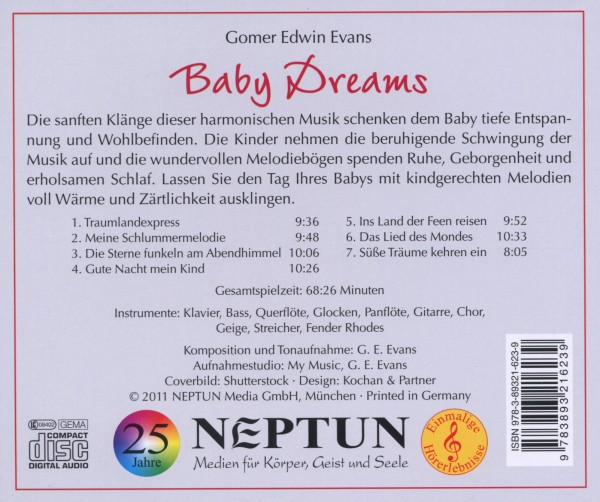 Gomer Edwin Evans - Baby Dreams  - (CD)