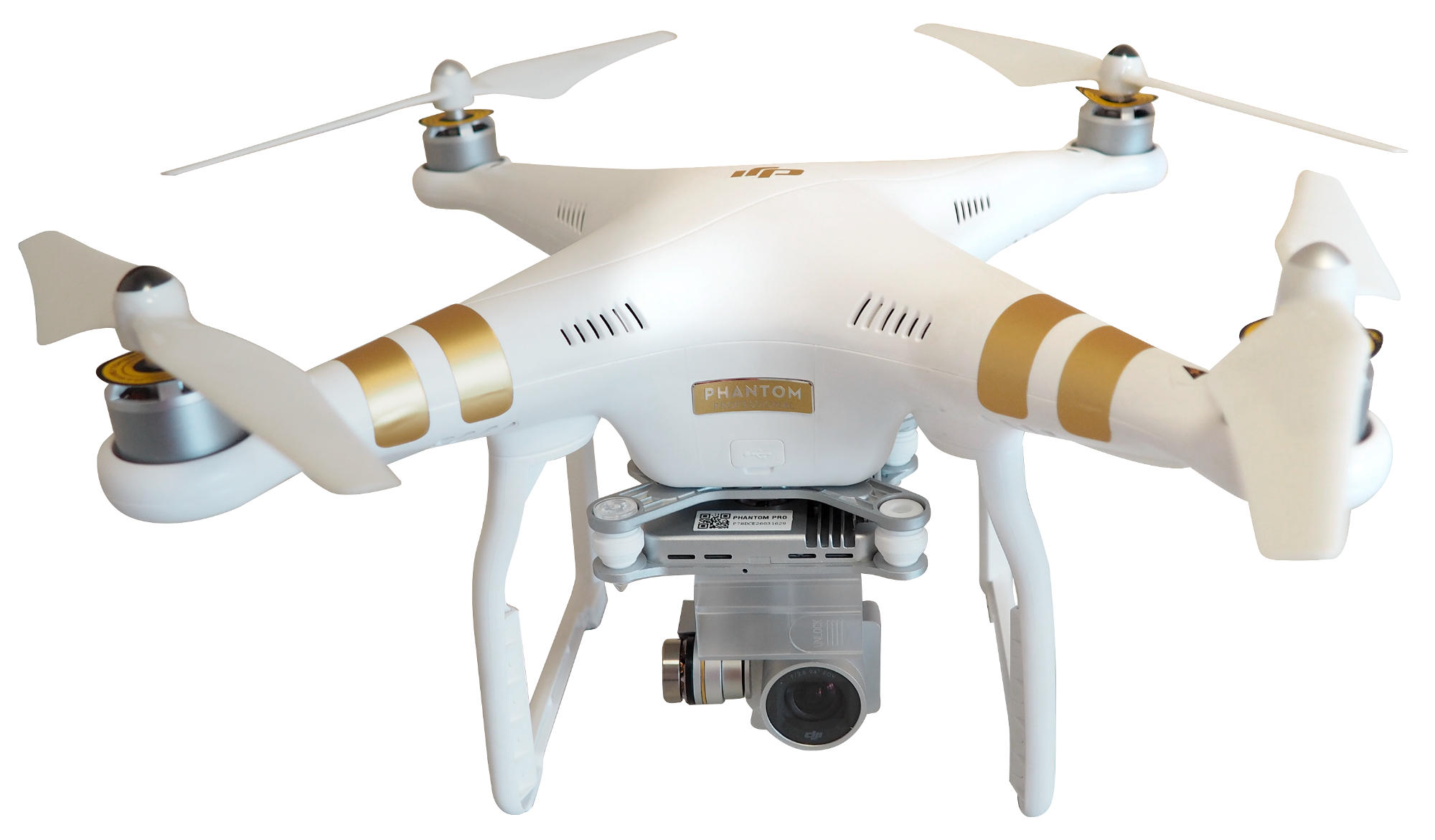 Dron - DJI Phantom 3 Profesional, cámara 4K integrada