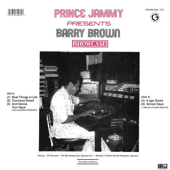 (Vinyl) Showcase - Barry Brown -