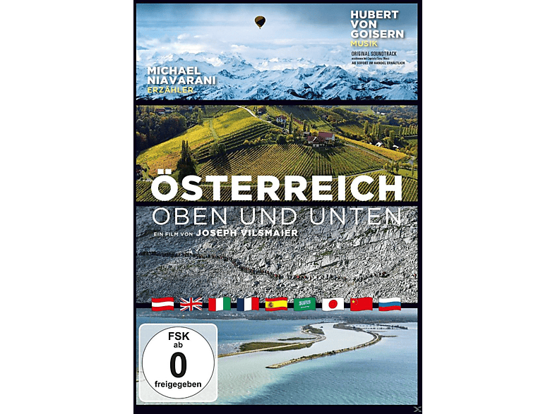 Blu-ray und Unten Österreich Oben