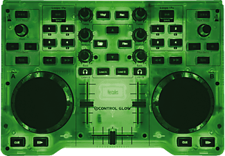 HERCULES DJ Control Glow green - Contrôleur DJ (Vert)