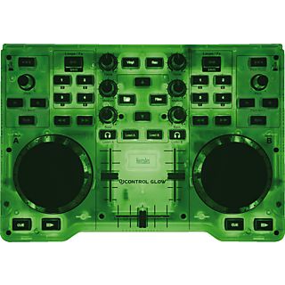 HERCULES DJ Control Glow green - Contrôleur DJ (Vert)
