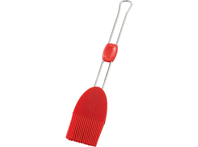 Dr. Oetker 1929 Backpinsel, Rot/Silber, spülmaschinengeeignet