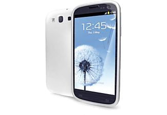 CELLY Gelskin Sert Samsung Galaxy S III Uyumlu Koruyucu Kılıf Beyaz