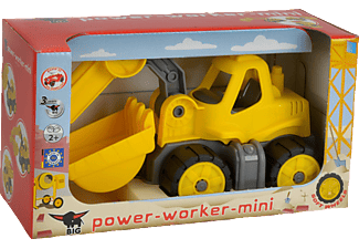 BIG 800055802 Power Worker Mini-Bagger Gelb